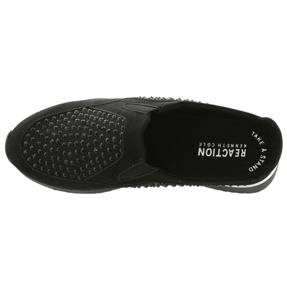 Kenneth Cole Reaction Black Studded Mules - Picture 2 of 4